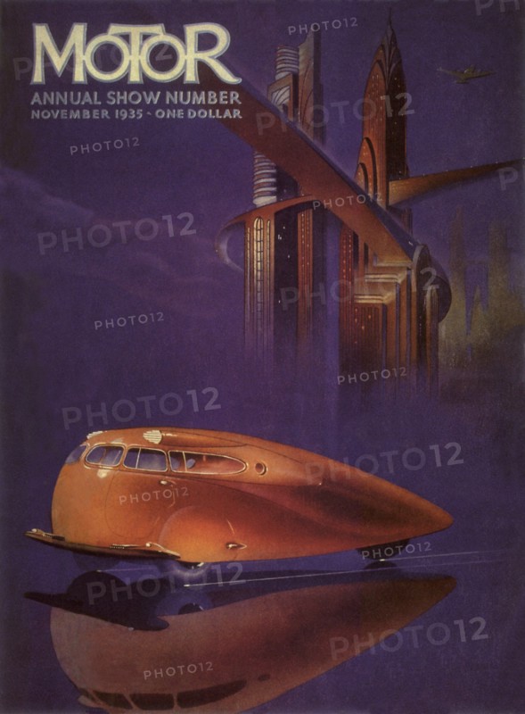 Sci Fi - Futuristic Car and City