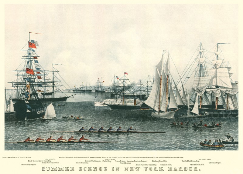 Harbor. New York City.