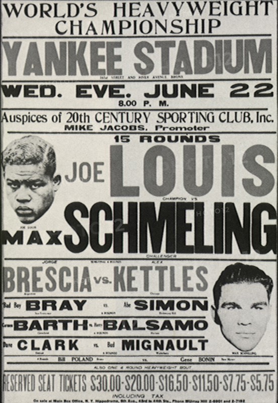 Louis vs. Schmeling.