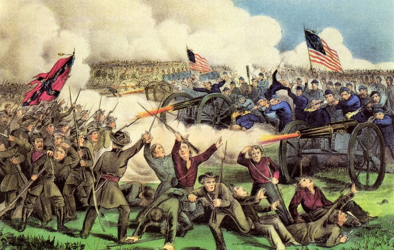 Civil War Battle.
