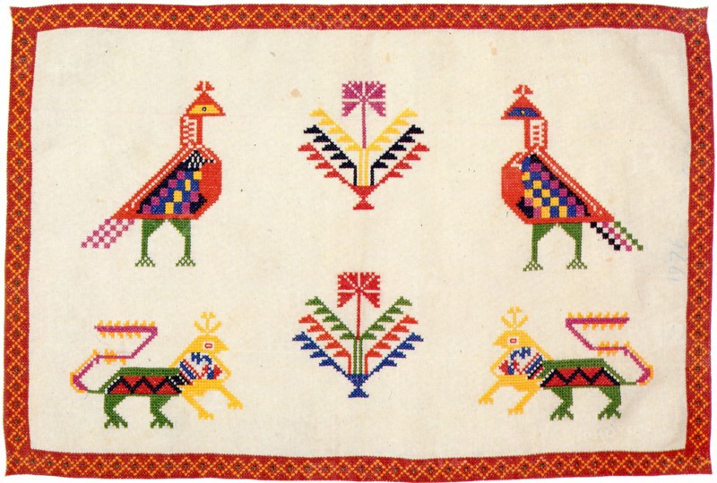 Embroidered Animals.