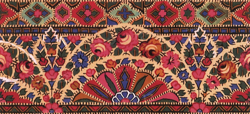 Floral Swag Design.