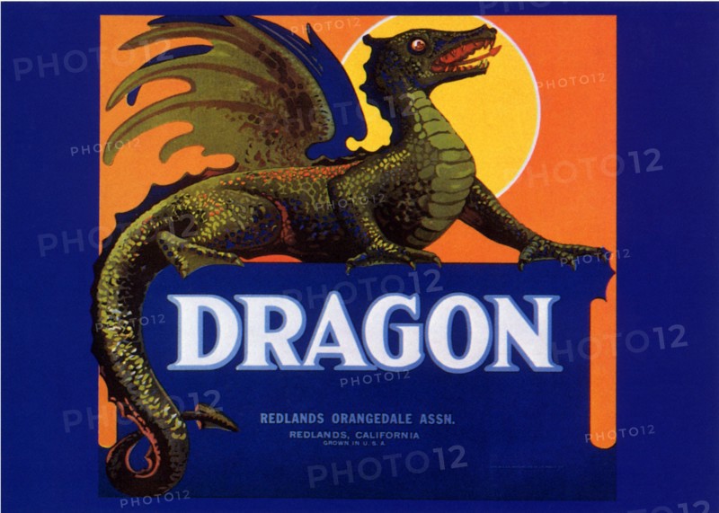 Dragon Fruit Label.