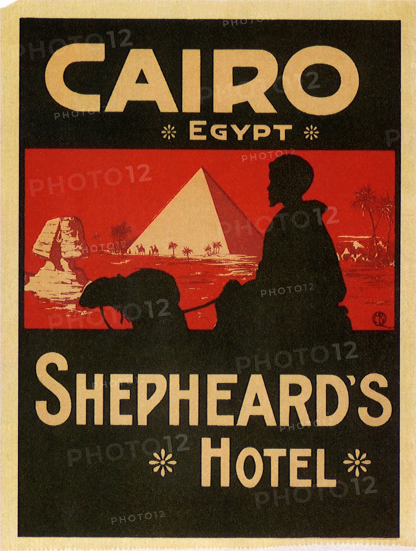Camel Rider and Pyramid.