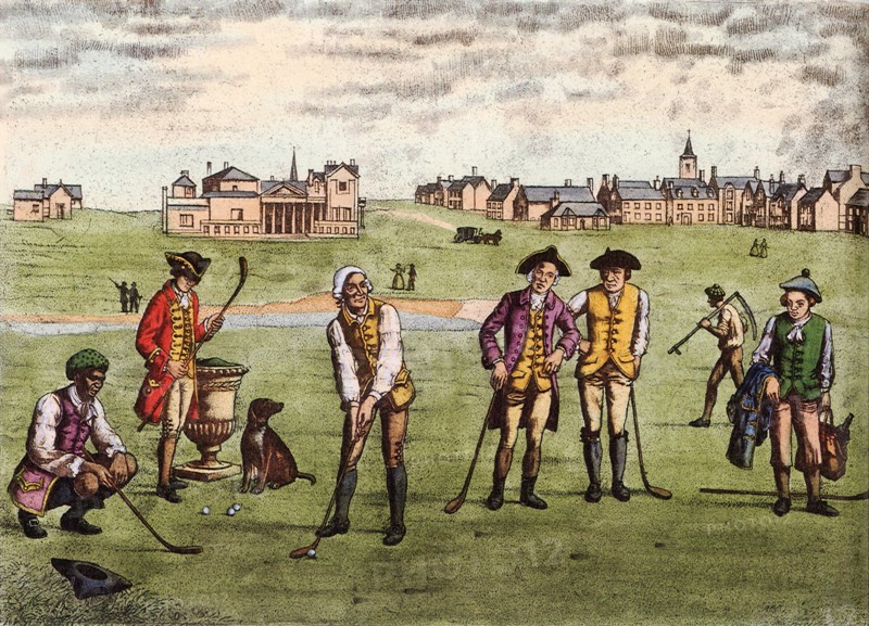 Early Golfing.