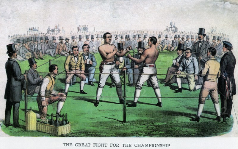Great Fight for the Championship.