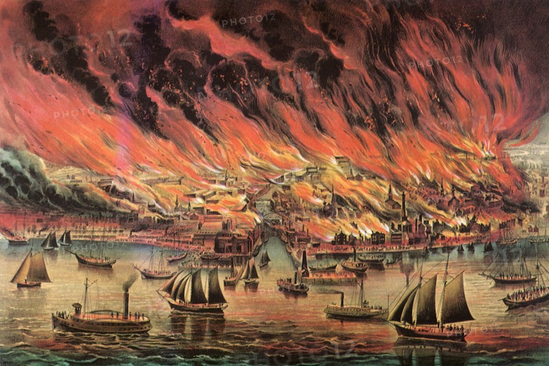Great Chicago Fire.