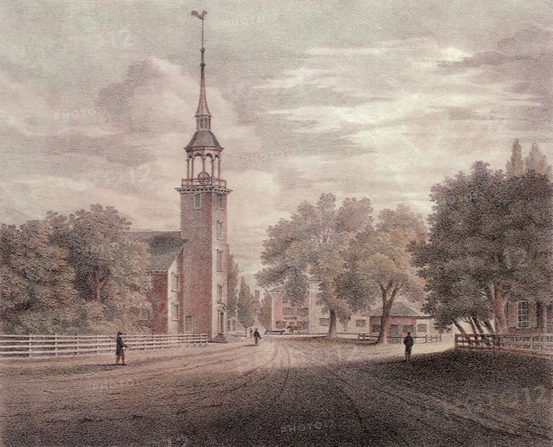 Town Church at Cambridge.