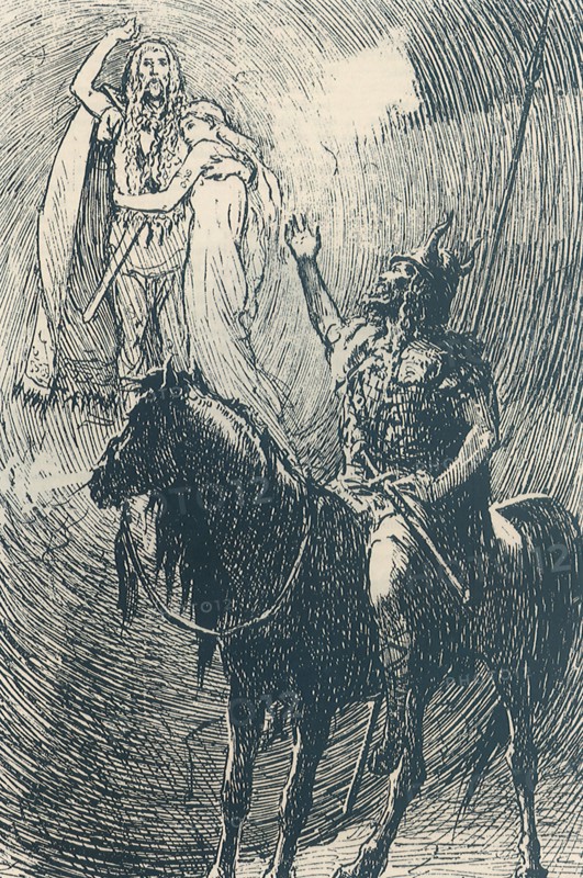 Baldur, Nanna and Hermod.