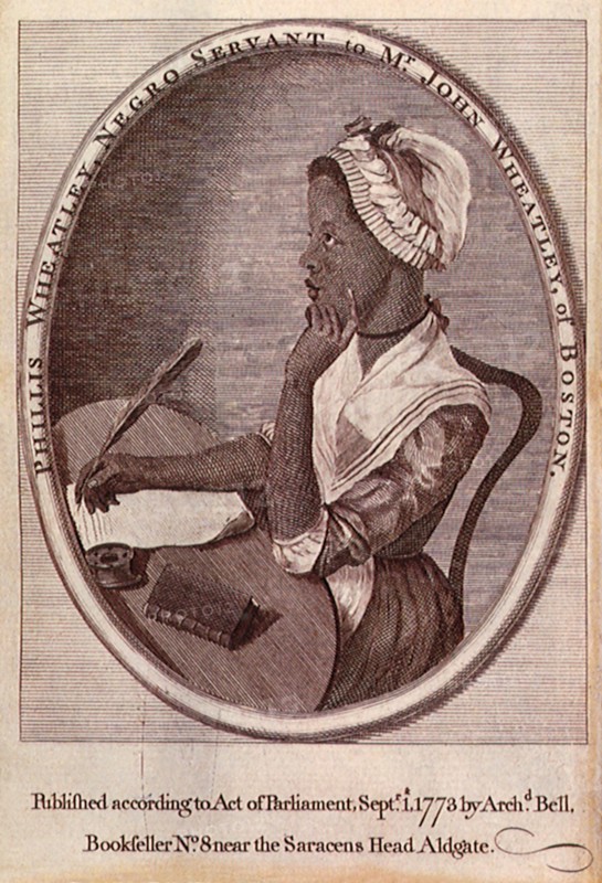 Phillis Wheatley.
