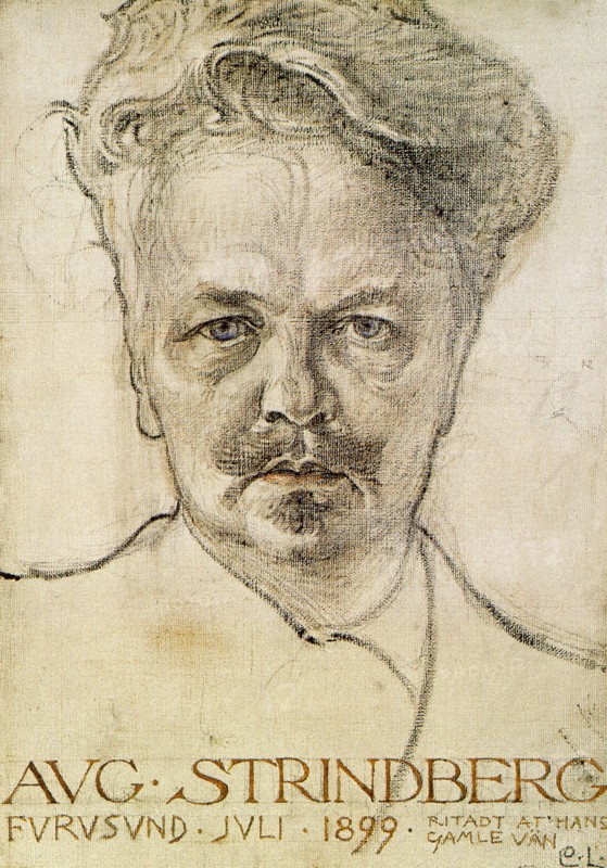 August Strindberg.