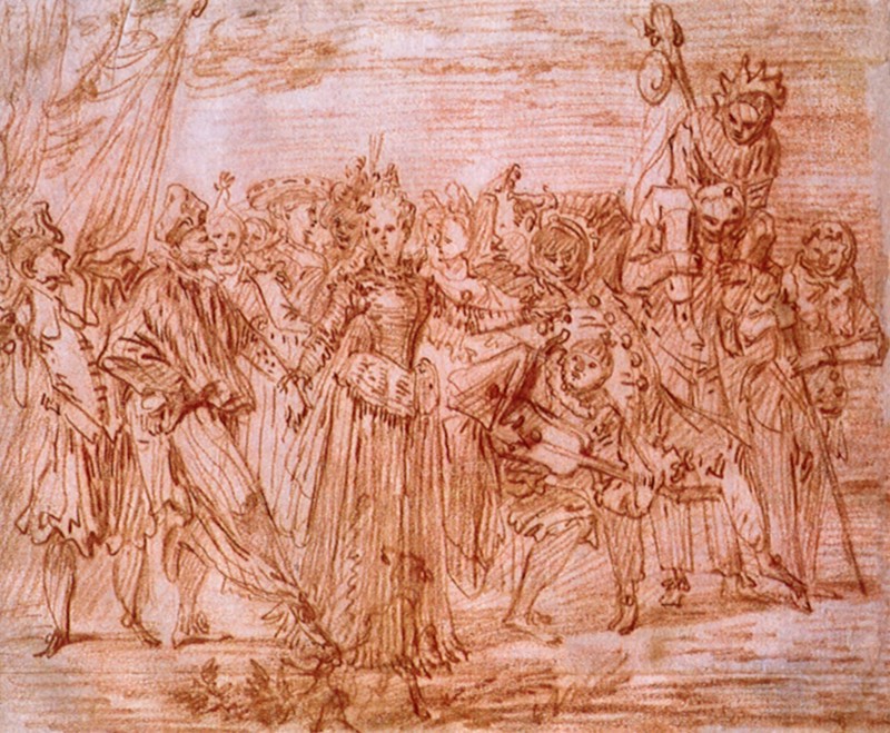Troupe of Travelling Comedians.