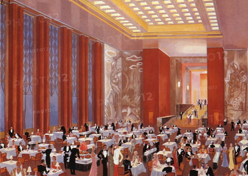 Luxury Dining Hall.