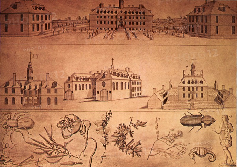 William and Mary College and Indian School 1735.