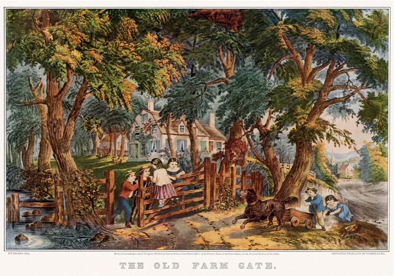 The Old Farm Gate.