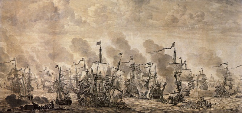 The Battle of the Sont 1665.