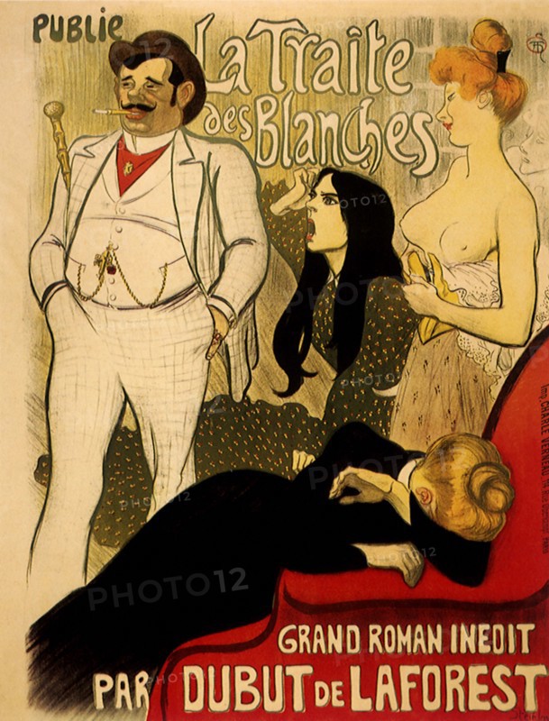 Cover of 'White Slavery'.