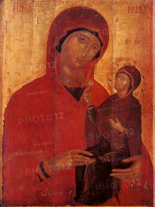 Saint Anne and the Virgin.