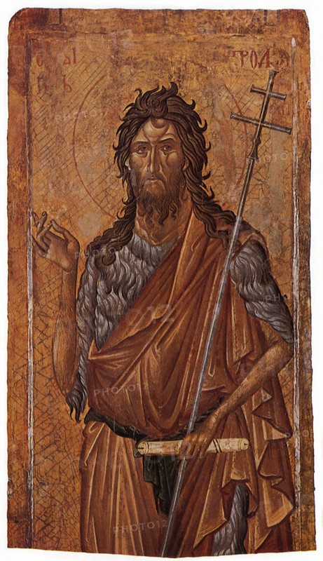 Saint John the Baptist.
