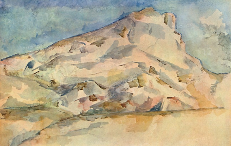 La Montagne Sainte-Victoire.