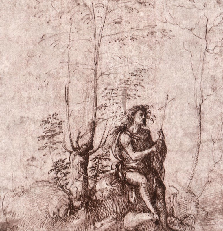 Saint John the Baptist in a Landscape.