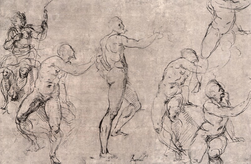 Sheet of Studies.