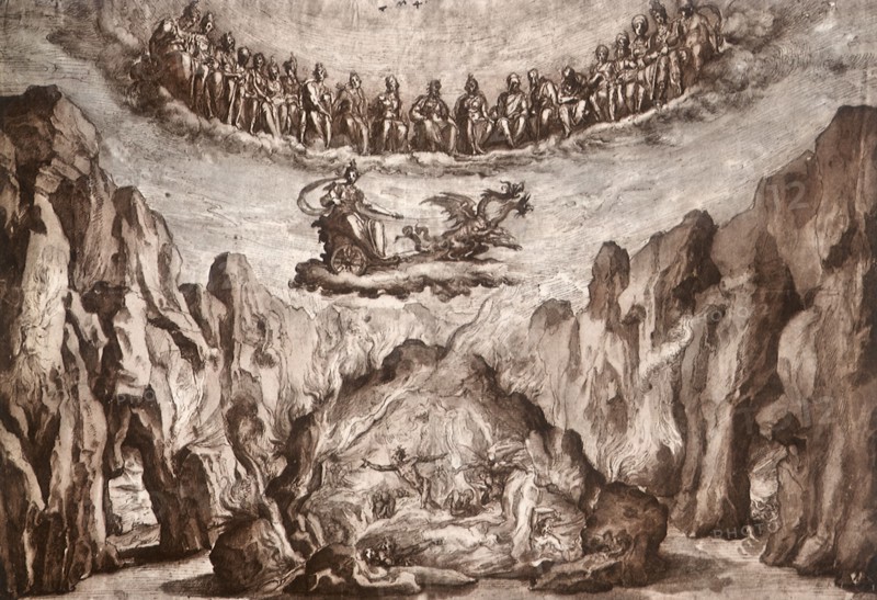 Project for the Drcor and Staging of an Interlude.