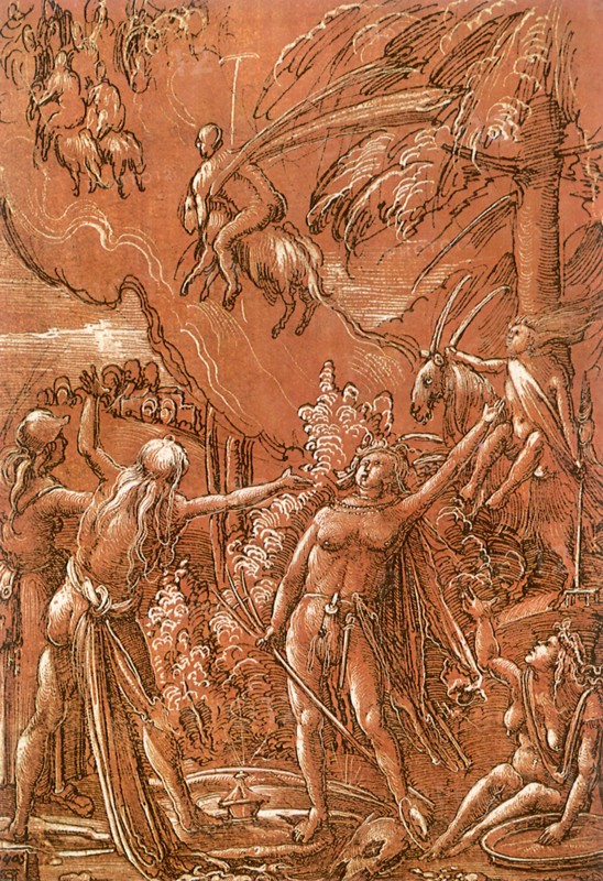 Departure for the Witches' Sabbath.