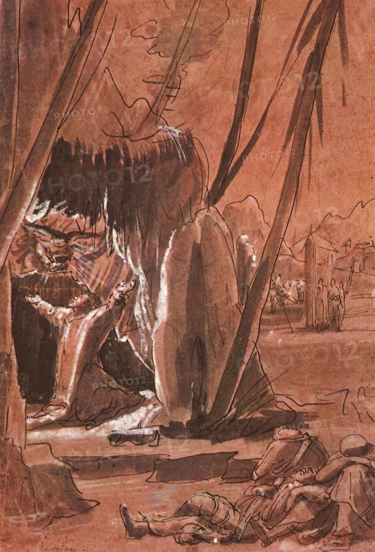 Christ in Gethsemane.