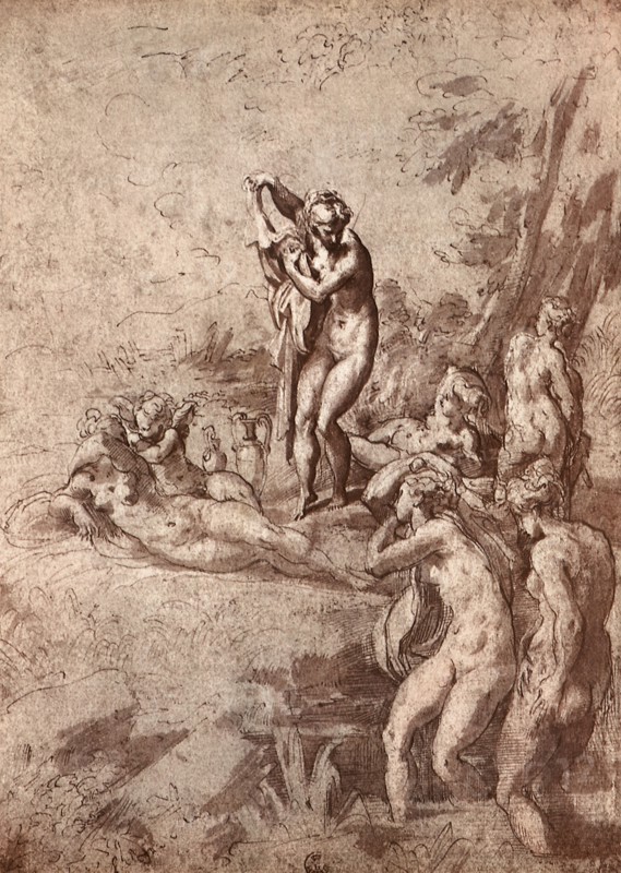 The Bath of Diana and Cupid.