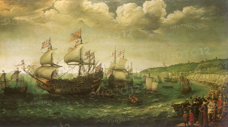Embarkation of the Elector Palatine in the Price Royal.