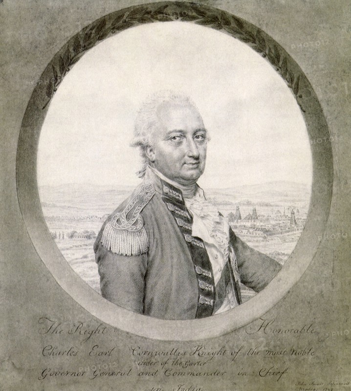 Charles Cornwallis, 1st Marquess Cornwallis.