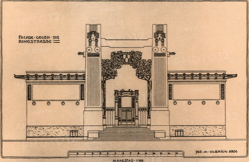 Facade facing the Ringstrasse.