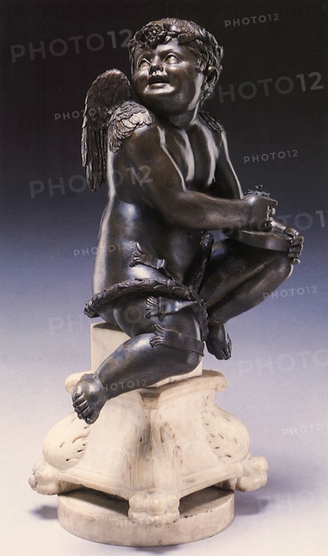 Putto with Tambourine.