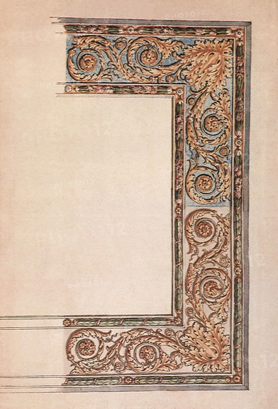 Parisian Ceiling Design.