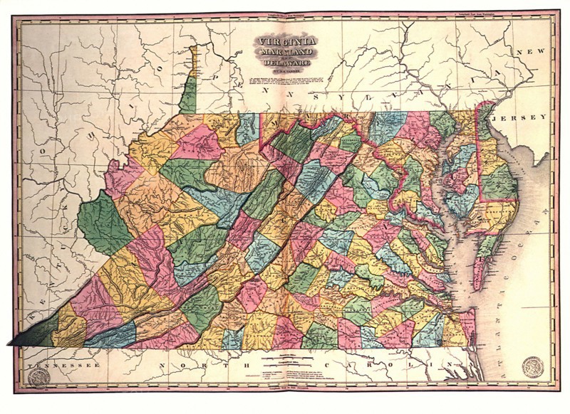 Virginia, Maryland and Delaware.
