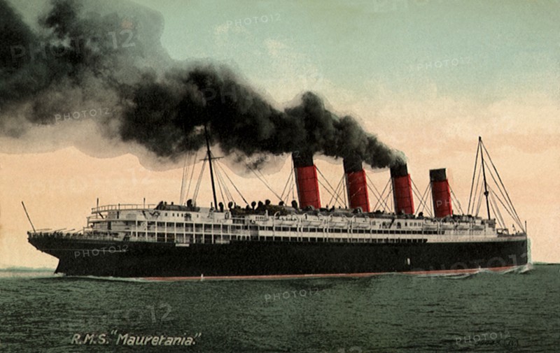 R.M.S. Mauretania.