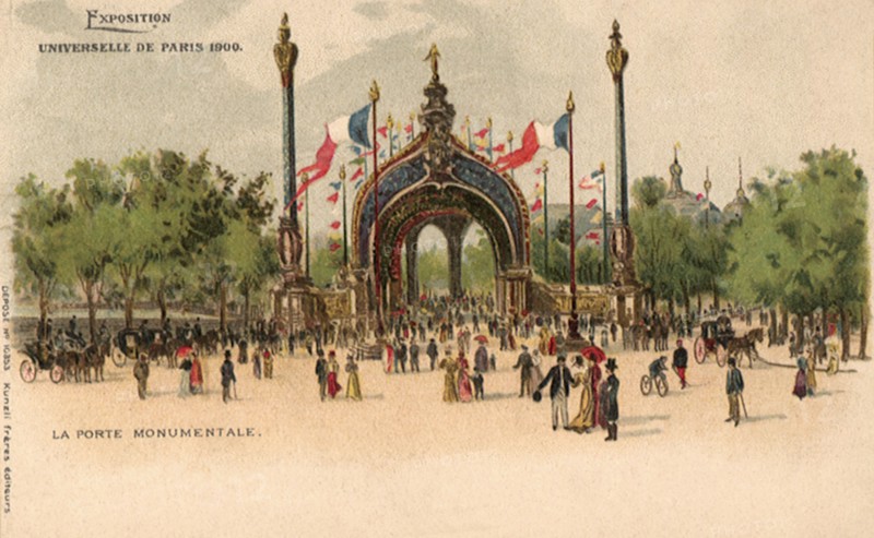 La Porte Monumentale, Paris.