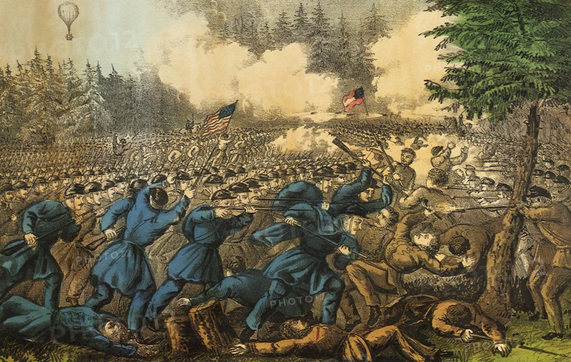 The Battle of Fair Oaks.