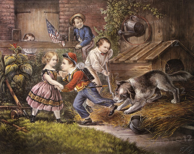 The Attack on the 'Home Guard'.