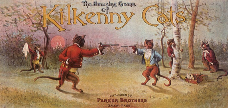 The Amusing Game of Kilkenny Cats.