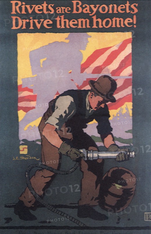 Rivets are Bayonets Drive Them Home!.