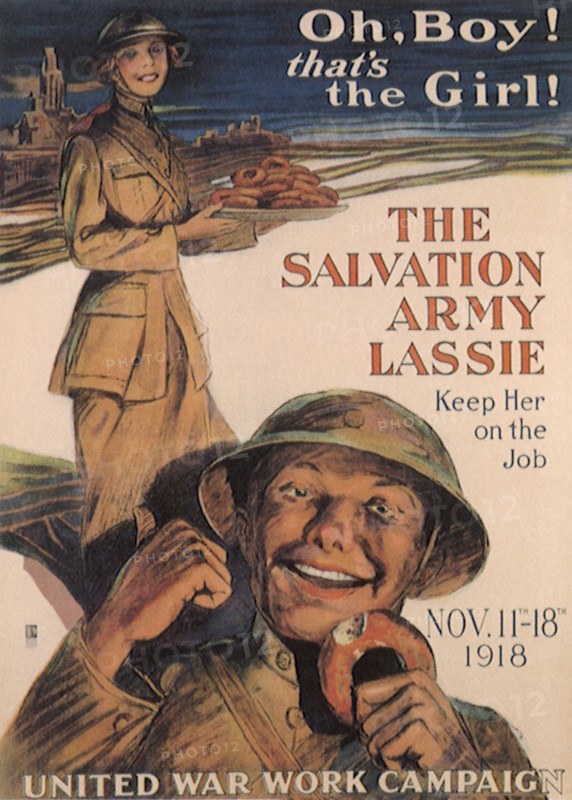 The Salvation Army Lassie.