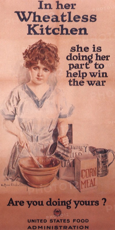 In Her Wheatless Kitchen.