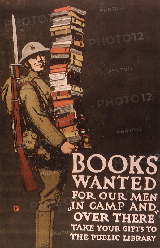 Books Wanted for Our Men.