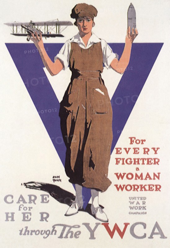 For Every Fighter a Woman Worker.