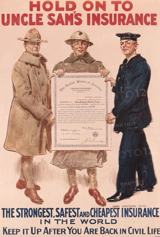 Hold On to Uncle Sam's Insurance.