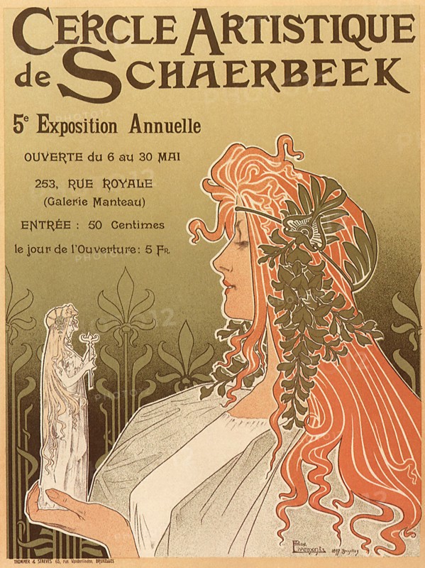 Poster of Woman holding Smaller Woman in Hand.