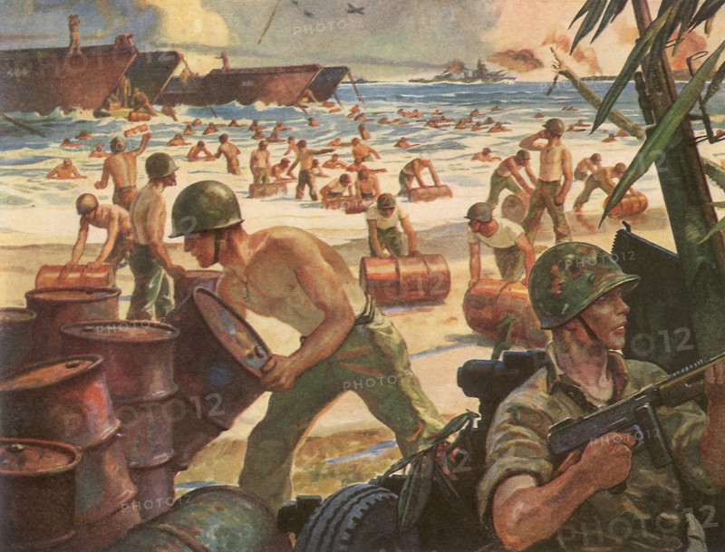 Invasion of Bougainville.
