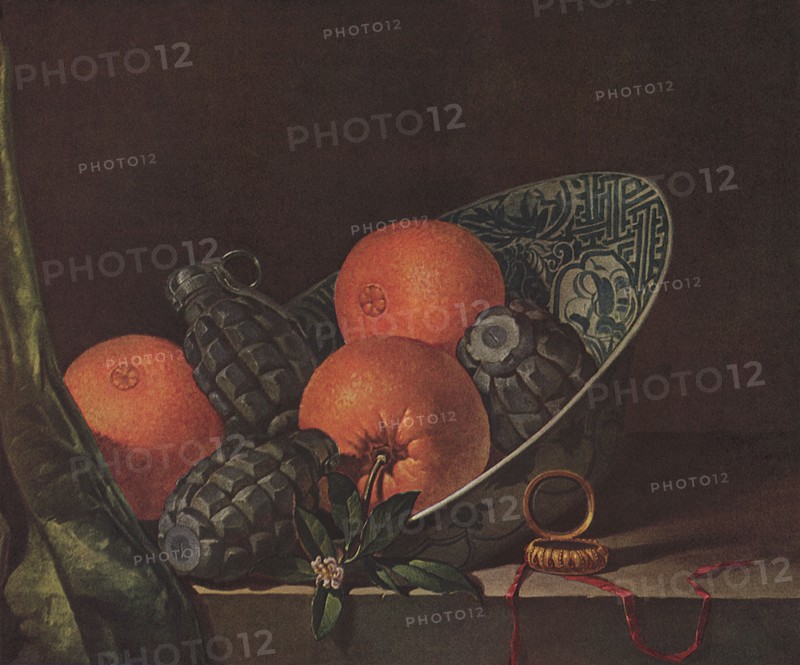 Still Life with Oranges and Grenades.